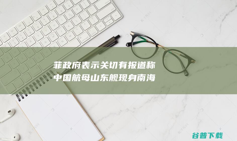 菲政府表示关切 有报道称中国航母山东舰现身南海 外交部回应 (菲律宾非政府组织)